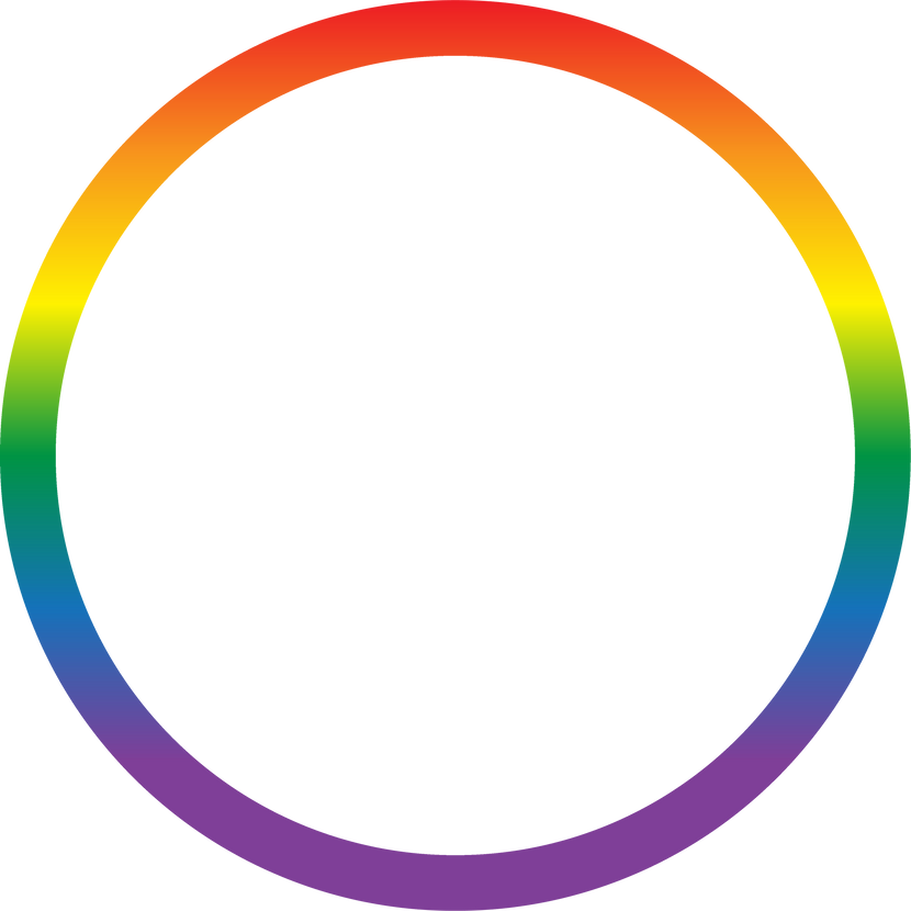 Circle Rainbow Frame